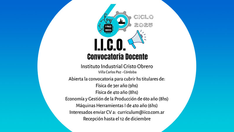 Convocatoria Abierta IICO